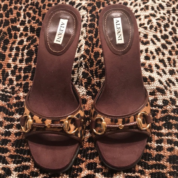 Alfani animal print slides sandal - Picture 3 of 8